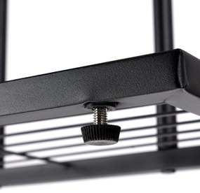 Květinový stojan NEST černý