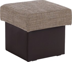 Taburetka T1 - cappuccino / tmavohnedá