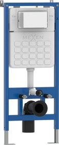 Mexen Tex Air Slim, pneumatický WC rám pod omietku, 61100A