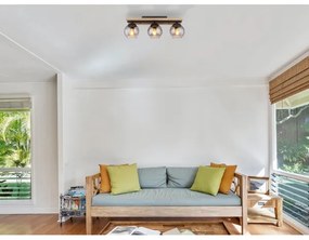 Globo 15569-3DW - Prisadený luster CONNI 3xE27/25W/230V