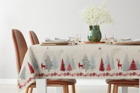 VIANOČNÝ GOBELÍNOVÝ OBRUS NOEL 45X140 CM VZOROVANÝ