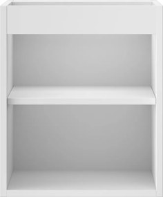Mexen Box-A, závesná skrinka 40 cm, biela matná, 91AX1-0400-470-1-01