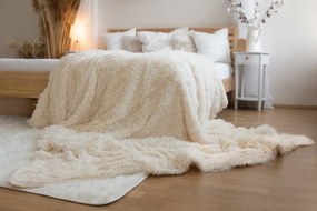 Jerry Fabrics Deka s dlhým vlasom - Tmavošedá | 150 x 200 cm