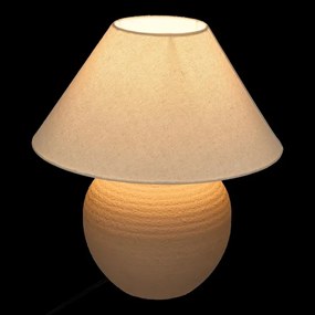 Atmosphera - Stolová lampa SEIYA 1xE27/60W/230V hnedá/béžová