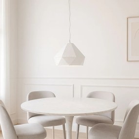 Toolight - Závesné kovové stropné svietidlo 1xE27 APP237-1CP, biela, OSW-05459