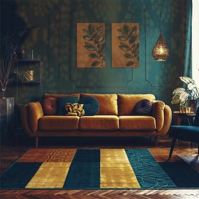 Orientálne závesné svietidlo zlaté 26 cm - Mowgli