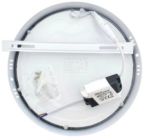 LED Stropné svietidlo LED/18W/230V 4200K pr. 21 cm biela