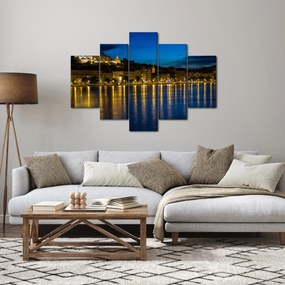 Obraz nočného mesta (150x105 cm)