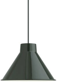 Muuto Závesná lampa Top Ø28, dark green 22863