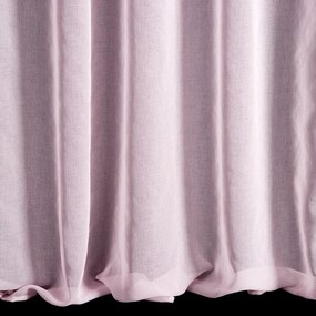 ZÁCLONA NA PÁSKE ALMINA 140X270 CM RUŽOVÁ