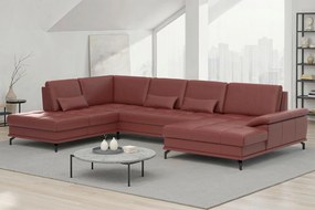 XXXLutz SEDACIA SÚPRAVA, koža, červenohnedá Sit & More - Sedačky - 00014403971V