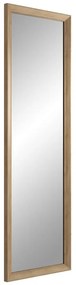 Nástenné zrkadlo v hnedom ráme Styler Paris, 47 x 147 cm