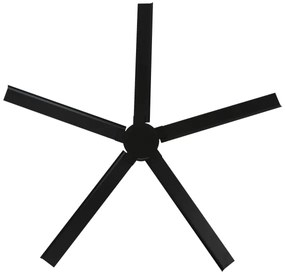 Lucci air 21616149 - Stropný ventilátor MONZA IP55 čierna + diaľkové ovládanie