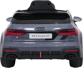 Elektrické autíčko Audi RS6 Avant GT sivé