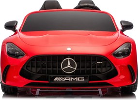LEAN CARS Autobatéria Mercedes GT63 AMG DK-GT63 24V LCD červená
