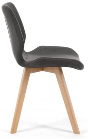 Jedálenská stolička Sivan (sivá + hnedá) (4ks). Vlastná spoľahlivá doprava až k Vám domov. 1069596