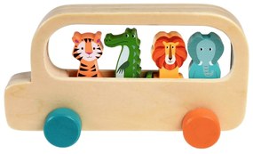 Drevený autobus Colourful Creatures - Rex London