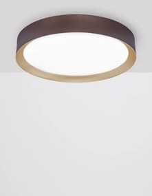LED stropné svietidlo Luton 55 Hnedá