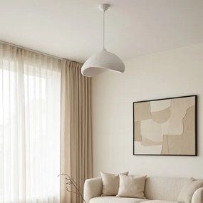Brilagi - Závesné svietidlo na lane WABI SABI 1xE27/40W/230V pr. 52 cm biela