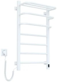 Kúpeľ. elektrický radiátor s term. FORTIS 350W/230V 80,6 cm IP44 biela ľavá