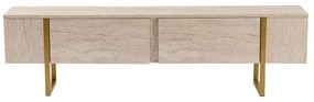 Televízny stolík Serenity Travertine
