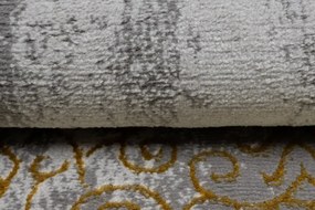 Moderný koberec sivej farby s orientálnym vzorom Šírka: 200 cm | Dĺžka: 300 cm