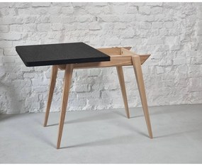 Rozkladací jedálenský stôl s doskou v dekore jaseňového dreva 65x90 cm Envelope – Ragaba