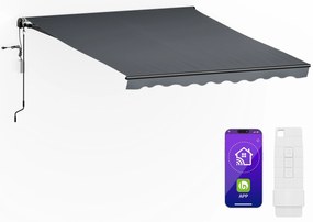 CloudShade Markíza, Inteligentné ovládanie, UV ochrana, Montáž na stenu