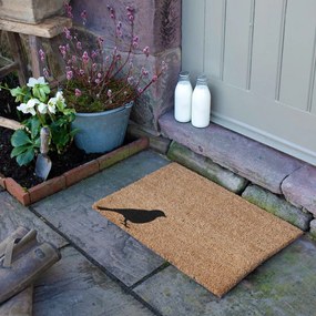 Rohožka z kokosového vlákna 40x60 cm Bird – Artsy Doormats