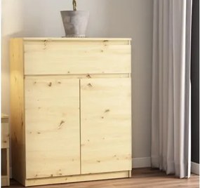 Skrinka so zásuvkou Carlos, dub artisan, 80 cm%