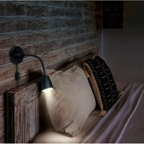 Brilagi - LED Stmievateľná nástenná lampička LED/4W/230V čierna