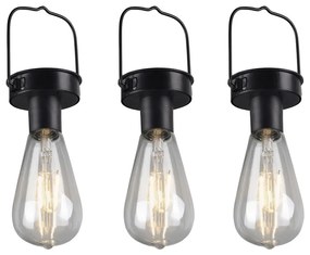 LED závesné solárne vonkajšie svietidlo ø 7 cm Campus - Trio