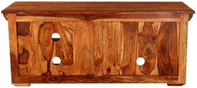 furniture-nabytek.cz - Rustikálny stolík pod tv z masívneho dreva palisander 120x45x50