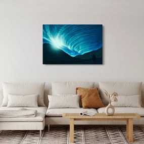 Obraz - Vlna z mrakov (90x60 cm)
