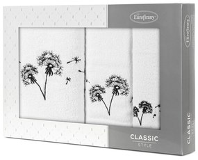 FROTÉ UTERÁK MOLI3 SADA 1KS 30X50 CM, 1KS 50X90 CM, 1KS 70X140 CM BIELA