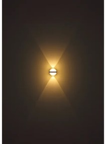 Globo 34157 - LED Vonkajšie nástenné svietidlo ILLI LED/12W/230V IP54 čierna