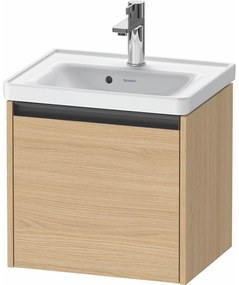 DURAVIT Ketho 2 závesná skrinka pod umývadielko, 1 zásuvka, 484 x 375 x 440 mm, dub prírodný, K25080030300000