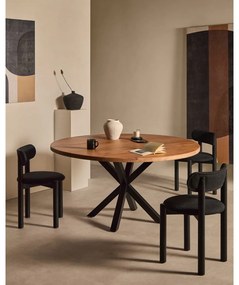 Jedálenský stôl s doskou z akácie ø 150 cm Argo – Kave Home