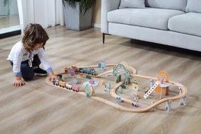 Vláčiková dráha Viga 44067 PolarB 92 prvkov