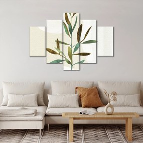 Obraz - Akvarelová vetvička N⁰2 (150x105 cm)