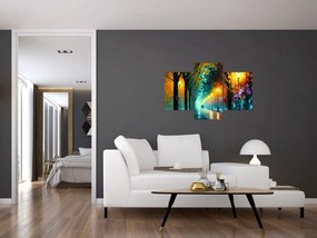 Obraz - Nočná prechádzka (90x60 cm)