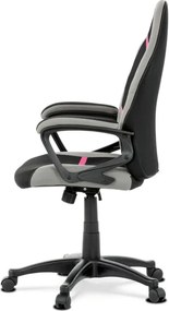 Detská otočná stolička ružová KA-L611 PINK