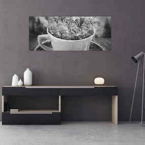 Obraz - Šálka prírody (120x50 cm)