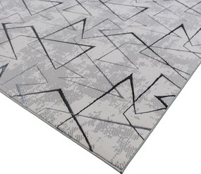 Koberec Esprit 3608 GREY – sivý so vzorom, 100% polyester Rozmer: 200x290 cm