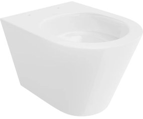 Mexen Rico, závesná WC misa 490x360x370 mm, Rimless Tornádo, biela lesklá, 3372XX00T