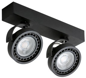 Azzardo AZ1370 - Bodové svietidlo JERRY 2xGU10-ES111/50W/230V