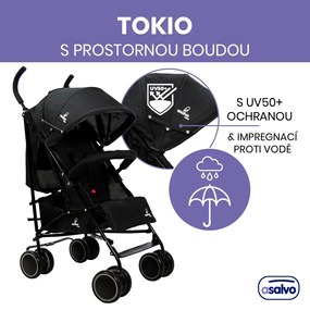 Asalvo TOKIO golfový kočík 6m-15kg black