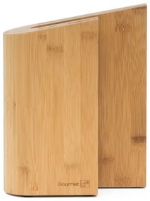 G21 Gourmet blok na nože, bambus, pre 5 nožov
