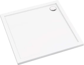 Deante Prizma, akrylátová štvorcová sprchová vanička 80x80x4,5cm, biela lesklá, DEA-KTJ_082B