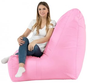 Moderné kreslo DISTINTO svetlo ružové (OUTDOOR)